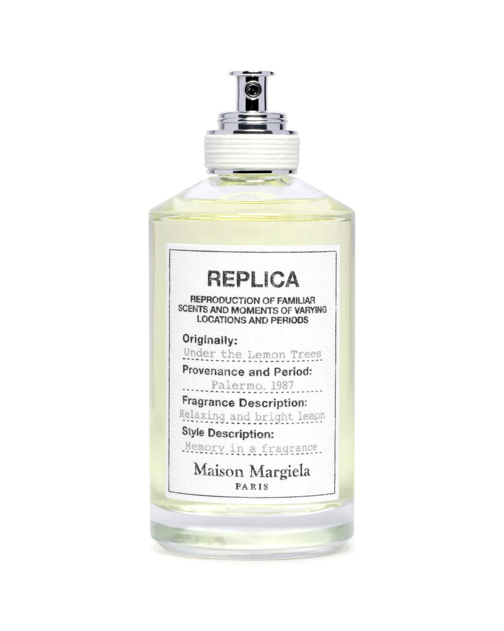 Maison Margiela Replica Under the Lemon Trees Eau de Toilette 100 ml bottle